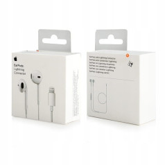 Apple EarPods с наконечником Lightning для iPhone, белые