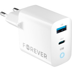 Forever TC-06 GaN Charger PD / QC / 1x USB-C / 1x USB / 65W