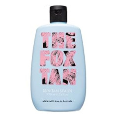 The Fox Tan - Sun Tan Sealer - pēc sauļošanās ķermenim un sejai, mitrinošs losjons ilgstošam iedegumam, ar alveju un beta karotīnu, 220 ml