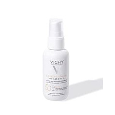 Vichy L'Oréal Paris Vichy Capital Soleil UV Age Daily SPF 50+, 40 ml, melns