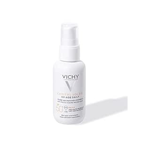 Vichy L'Oréal Paris Vichy Capital Soleil UV Age Daily SPF 50+, 40 ml, melns