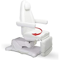 Medeo 106672 Pilnībā elektrisks kosmētiskais atpūtas krēsls, balts