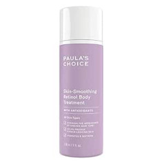 Paula's Choice Skin Smoothing Retinol Body Lotion, Pretnovecošanās ķermeņa losjons, Samazina grumbas un pigmenta plankumus, Nostiprinošs krēms ar šī sviestu un C vitamīnu, visiem ādas tipiem, 118 ml.