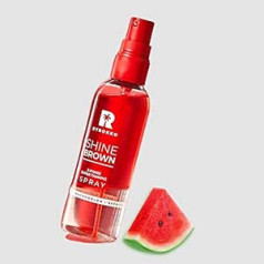 Byrokko Original Shine Brown Watermelon divfāzu izsmidzināmā iedeguma eļļa ar hialuronskābi 104 ml atsvaidzinošs, mitrinošs iedeguma paātrinātājs Express Tan in Solarium & Sun