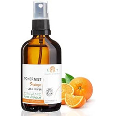 B.o.t Cosmetic & Wellness Organic Orange Pure Organic Water Hydrolate Orange 100% Natural Apelsīnu ziedu ūdens 500 ml