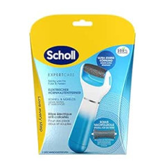 Scholl Expert Care Callus noņemšanas līdzeklis zīdaini mīkstām pēdām, elektrisks rūgtumu noņemšanas līdzeklis ātri un bez piepūles (ar Sea Minerals rullīti precīziem rezultātiem, 1 ierīce, ieskaitot rullīti) 1 prece