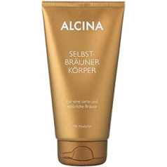 Alcina Self-Tanning Body - For a Delicate and Natural Tan - With Hyaluronic - 1 x 150 ml