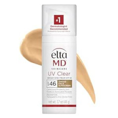 Elta Md EltaMD UV caurspīdīgs, tonēts plaša spektra SPF 46 ekrāns, 1,7 unces no Health Beauty (Butors, LLC