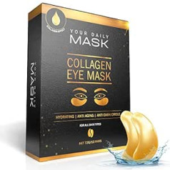 Your Daily Mask Jūsu Daily Mask® Premium acu maska, acu maisiņi un tumši loki, 24 gabali (12 pāri), acu maska, kolagēns, acu spilventiņi, pret asaru maisiņi (72)