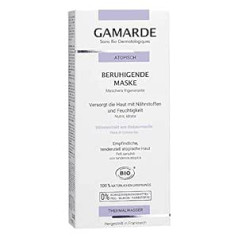 Gamarde Organic Cosmetics: Soothing Mask, Hypoallergenic I Mask for Sensitive Skin I Natural Cosmetic Face Mask I Nourishing Face Mask I Face Mask I Face Mask I Face Mask Men & Women I Vegan I 40 ml