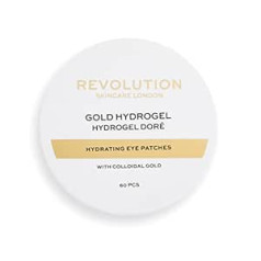 Revolution Skincare London , Gold Eye Hydrogel mitrinoši acu plāksteri ar koloidālo zeltu, iepakojumā 60