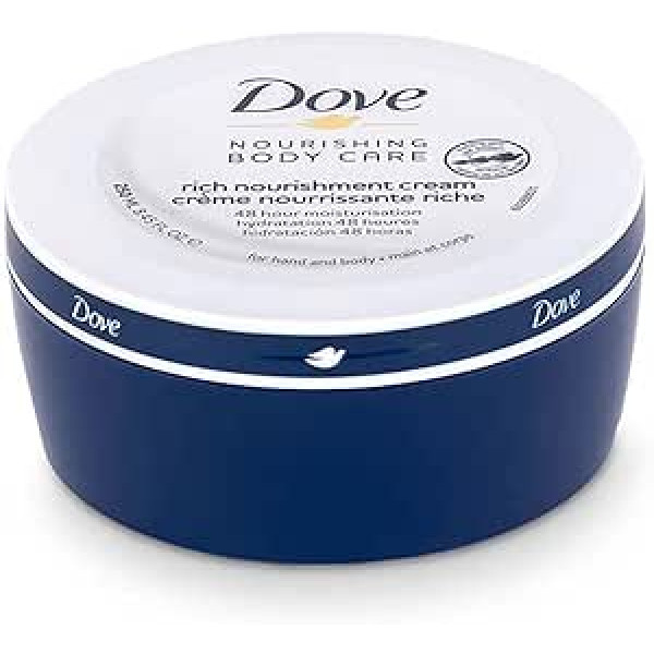 Dove Body Care Rich Nourishment Cream 250 ml Iepakojumā 3