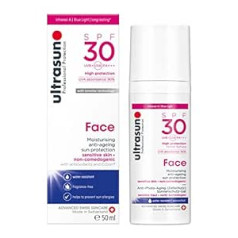 Ultrasun Face SPF30 - Pretnovecošanās saules aizsardzības želeja, 50 ml