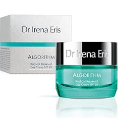 Дневной крем Dr Irena Eris Algorithm Radical Renewal с SPF 20 - для повышения эластичности и упругости кожи - на основе красных водорослей, черного жемчуга и мор