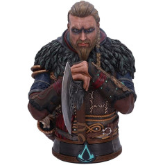 Nemesis tagad oficiāli licencēta Assassin's Creed Valhalla Eivor krūtis, daudzkrāsains, 32 cm, sveķi