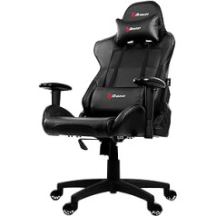 Arozzi Verona V2 Ergonomic Computer Gaming/Office Chair with High Backrest, Recliner, Swivel, Tilt, Rocker, Adjustable Height and Adjustable Lumbar and Neck Support - Black