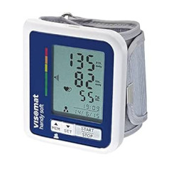 visomat handy soft - Handgelenk Blutdruckmessgerät einfach, mobil und sanft Blutdruck messen