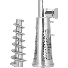 Dilwe Juicer Accessories Tomato Juicer Screw Shaft Practical Aluminum Alloy Meat Grinder Parts for Blender Attachment