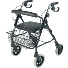 Алюминиевые колеса Rollator 4 с сумкой и корзиной