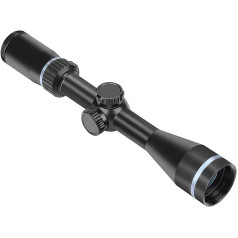 Feyachi Falcon 3-9 x 40 mm Riflescope, BDC Reticle 4 Inch Long Eye Relief, Second Level of Focus, Matte Black, 1 Inch Tube