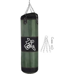 Boksa maiss Tukšs piekarināms boksa maiss Neaizpildīts smags boksa maiss kikboksam Muay Thai boksa cīņas treniņš Pieaugušie Tīņi Bērni 2 krāsas 4 izmēri