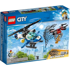 City Lego Sky Police Drones Chase 60207 būvēšanas komplekts, jauns 2019 (192 dab.)
