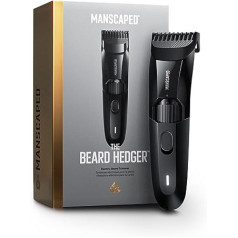 MANSCAPED ™ Триммер для бороды Beard Hedger ™, 20 настроек длины, Т-образное лезвие из нержавеющей стали для точной стрижки, 60 минут беспроводной рабо