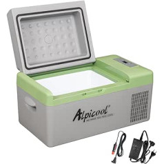 Alpicool Y20 20L Cool Box 12 В Мини-холодильник Электрический компрессор Автомобильный холодильник Кемпинг Морозильник Маленькая портативная машина 