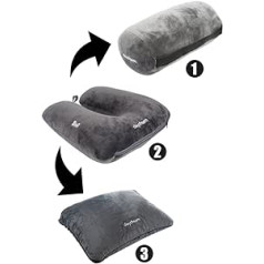 Daydream: Patented 3-in-1 Neck Pillow with Micro Beads, (N-5506), Neck Pillow, Travel Pillow, Neck Support Pillow