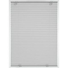 GARDINIA Solo Roof Window Pleated Blind, No Drilling Required, with Suction Cups, Opaque Folding Roller Blind, Includes All Mounting Parts, 95.3 x 122 cm, Grey