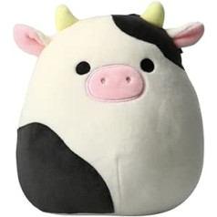 Squishmallow S oficiālā plīša rotaļlieta Kellytoy 7,5 collu Squishy (Connor Cow)