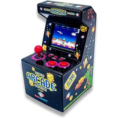 Mad Monkey 2000013 Retro Arcade spēļu konsole, melna