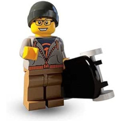 LEGO Series 4 kolekcionējama minifigūra ielu skeitborda skeitbords no LEGO