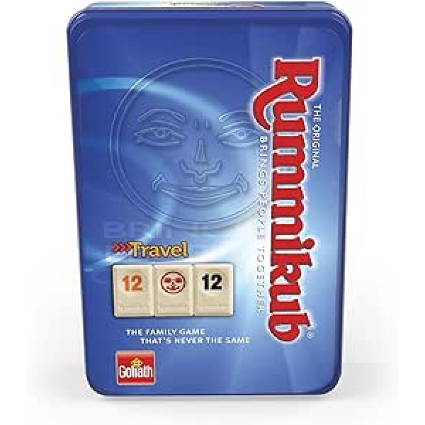 Goliāts – Rummikub Reise-Set in Metalldose