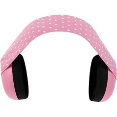 ibasenice Baby Earmuffs Austiņas mazuļiem Zīdaiņu ausu aizsargi lidmašīnām Austiņas zīdaiņiem Troksni slāpējošās Austiņas Dzirdes Baby Ausu Austiņas Sponge Tab Travel, rozā