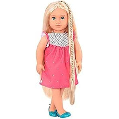 Our Generation - Hairstyling Doll Hayley Blonde Hair with Pink Dress
