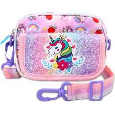 Kejea Unicorn Gifts for Girls - Unicorn Purse Girls Crossbody Bags for Little Girls, Cute Purse for Teens