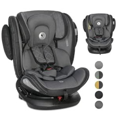 Lorelli Aviator SPS Isofix bērnu sēdeklītis, grupa 0+/1/2/3 (0–36 kg) (tumši pelēks)