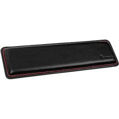 Ducky Mini Wrist Pad Leather Black / Red