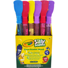 Crayola — muļķīgu smaržu komplekts, kurā ir 24 smaržīgi burbuļi ar displeju, ballītēm, dzimšanas dienu un ballīšu sīkrīki bērniem, 5 gadi, A1-2513