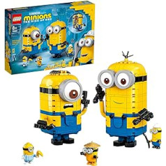 LEGO 75551 Minions Minions-Figuren Bauset mit Versteck, Spielzeug für Kinder ab 8 Jahre mit Figuren: Stuart, Kevin & Bob