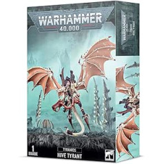 Spēļu darbnīca Warhammer 40k Tyranid Hive Tyrant The Swarmlord galda spēle Fantāzijas cīņas