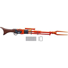 NERF Star Wars Amban Phase-Pulse Blaster, Mandaloriešu mērogs, 10 oficiālās elites šautriņas, aizmugures slodze, 50,25 collas garš (Amazon ekskluzīvs)