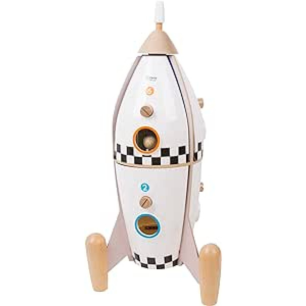 Classic World Wooden Rocket Ship