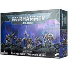 Games Workshop Warhammer 40000 Grey Knights Brotherhood Terminator Squad 57-09