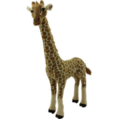 Sweety Toys Premium Edition 13661 Toy Giraffe Greta the Giraffe for Riding Standing Animal Standing Animal