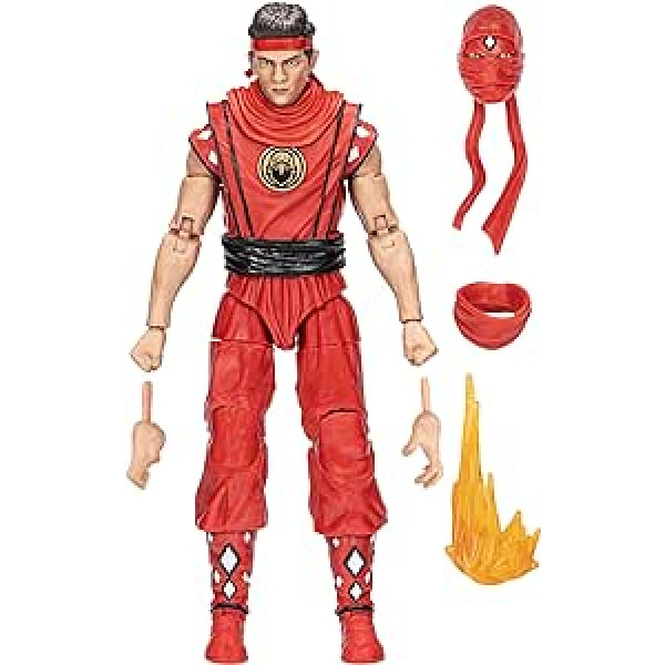 Hasbro Power Rangers x Cobra Kai Lightning kolekcija Morphed Miguel Diaz Red Eagle Ranger 15 cm