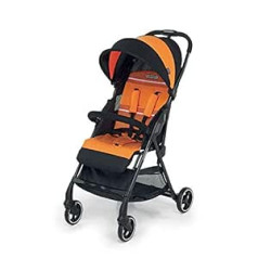 Foppapedretti Piùleggero Top4 Lightweight and Compact Pushchair Suitable from Birth Weighs Only 4.2 kg (Weight Without Accessories), Orange (Mango)