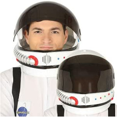 Amakando Realistischer Raumfahrer Helm Astronaut/Klapphelm Weltraumfahrer/Glanzpunkt zu Karneval & Mottoparty