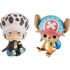 Megahouse — One Piece — Look Up sērija — Tony & Law 2 daļīgs figūriņu komplekts ar dāvanu